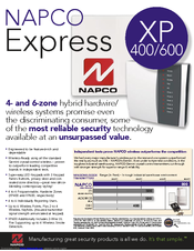 Napco express series 600 manual