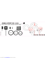 Sigma Sport BC 1200 Manuals