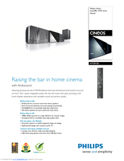 Philips Hts8100 Soundbar Dvd Surround System Manuals