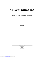 D-link Dub E100 Drivers