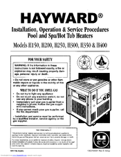 Hayward H400 Manuals