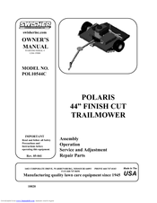 Swisher POL10544C Manuals