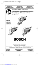 Bosch 1587vs Manuals