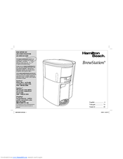 Hamilton Beach BrewStation 47950 Manuals