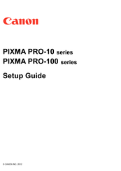 Pixma pro 100 manual pdf