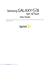 Samsung Galaxy S2 User Manual English Pdf