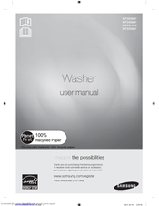 Samsung WF331ANW/XAA Manuals