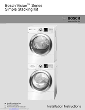 Bosch Wtvc5330us 6 7 Cu Ft Vision 500 Series Electric Dryer