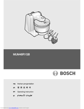 Bosch Mum48r1gb Manuals