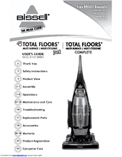 Bissell Total Floors 61c5 Series Manuals
