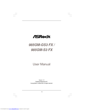 ASROCK 985GM-GS3 FX APPCHARGER DRIVER FOR MAC ASROCK 985GM-GS3 FX APPCHARGER DRIVERS FOR WINDOWS