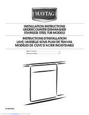 Maytag MDB8959SBS Manuals