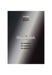 Insignia NS-39E480A13 Manuals