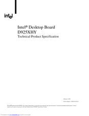 Intel D925XHY Windows Vista 32-BIT Intel D925XHY Driver Download