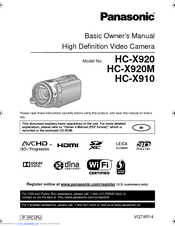 Panasonic Hc-x920  -  9