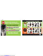 Hamilton Beach FlexBrew 49995R Manuals