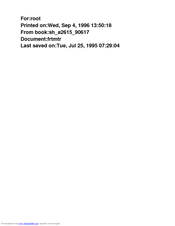 hp model 712 100 workstation manuals