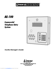 Linear ACCESS AE-100 Guide Manuals