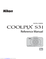 nikon coolpix s31 manuals