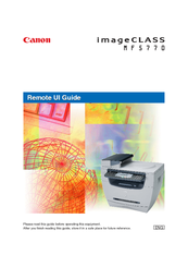 Canon imageclass mf5770 driver for mac