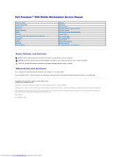 dell precision m90 service manual