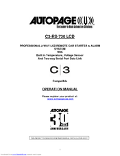 Autopage rs 730 installation manual