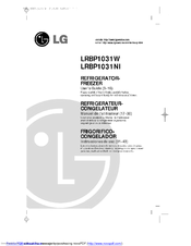 Lg LRBP1031W Manuals