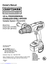 Download Craftsman 315.17461 Owners Manual Free