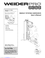Weider 6900 Exercise Chart