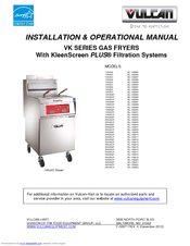 Vulcan Hart Vk Series Installation Operation Manual Pdf Download