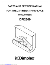 Dimplex Dfi2309 Parts And Service Manual Pdf Download