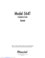 hornet 564t installation manual Hornet 564t installation manual.