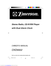 emerson ckd9902 manual Emerson ckd9902 digital cd clock radio page 1 — qvc. Com.