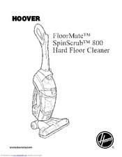 Hoover Floormate Spinscrub 800 Manual Pdf