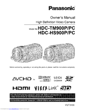 Panasonic Hdc Tm900pc Owner S Manual Pdf Download