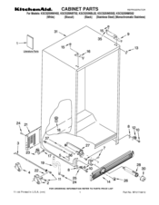 Kitchenaid KSCS25INSS02 Manuals