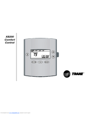 Trane Comfort Control XB200 Manuals