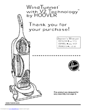 hoover react windtunnel surge manual