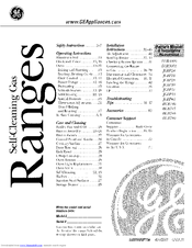Hotpoint Rgb745 Owner S Manual Installation Instructions Pdf