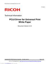 Drivers Ricoh Pcl6 Universal V4 12 Windows 10 Download Drivers Ricoh Pcl6 Universal V4 12 Windows 10 Download