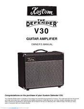 Kustom Defender 5h Schematic - Wiring Diagram Schemas