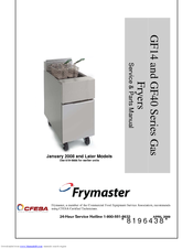 Frymaster GF40series Manuals