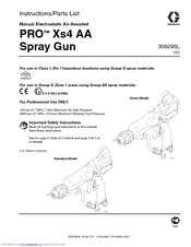 Graco PRO Xs4 AA Manuals