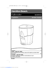 Hamilton Beach 47214 - BrewStation 12 Cup Coffee Maker Manuals