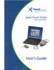 Hand Held Product Quick Check Manual