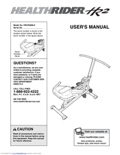 Healthrider Health Rider Hr2 Manuals