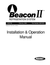 Heatcraft Refrigeration Products Beacon II Manuals
