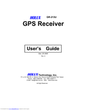 Holux gps receiver gr 213