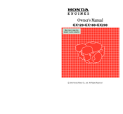 Honda GX160 Manuals