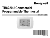 Honeywell TB8220U1003 - Touchscreen Thermostat, 2h Manuals